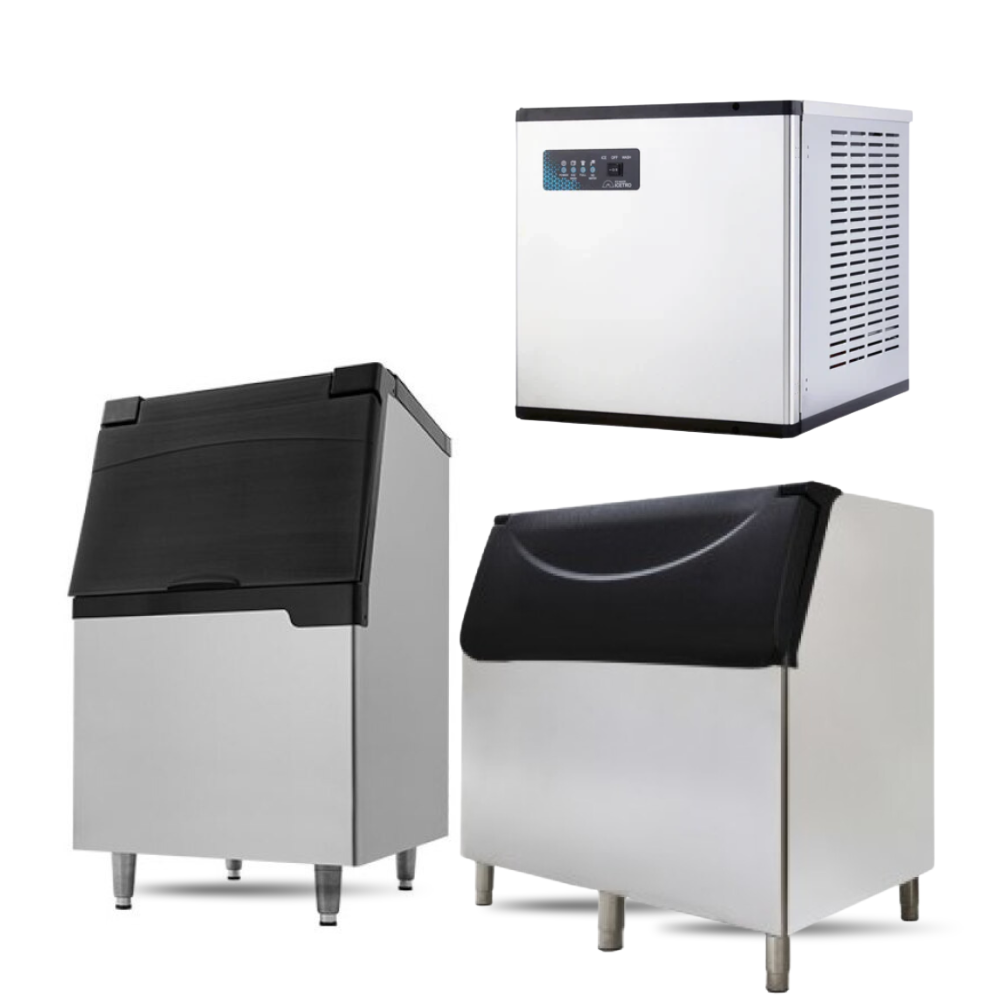 Comercial Ice Machines & Storage Bins